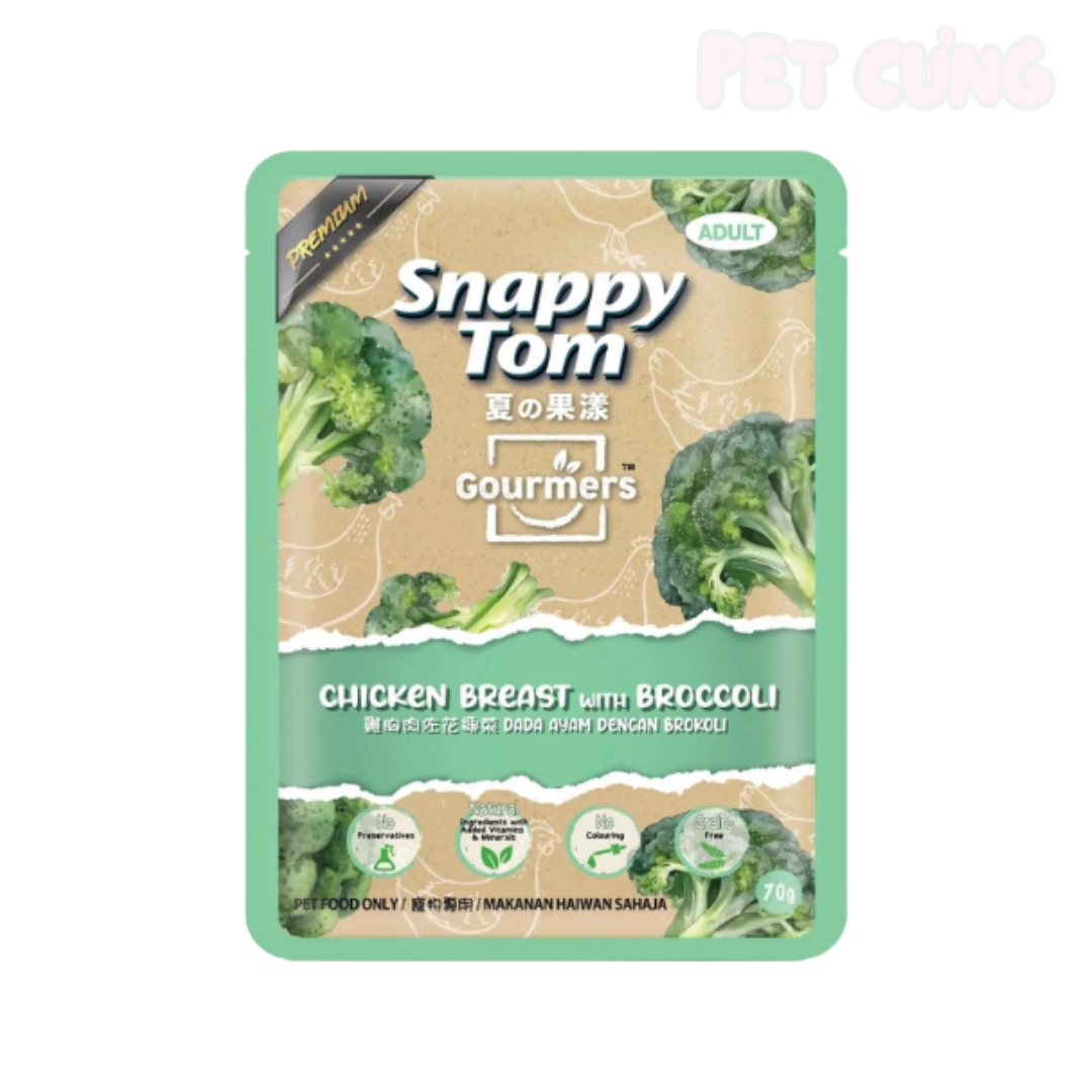 Pate Snappy Tom trái cây dành cho mèo - Pet Cưng