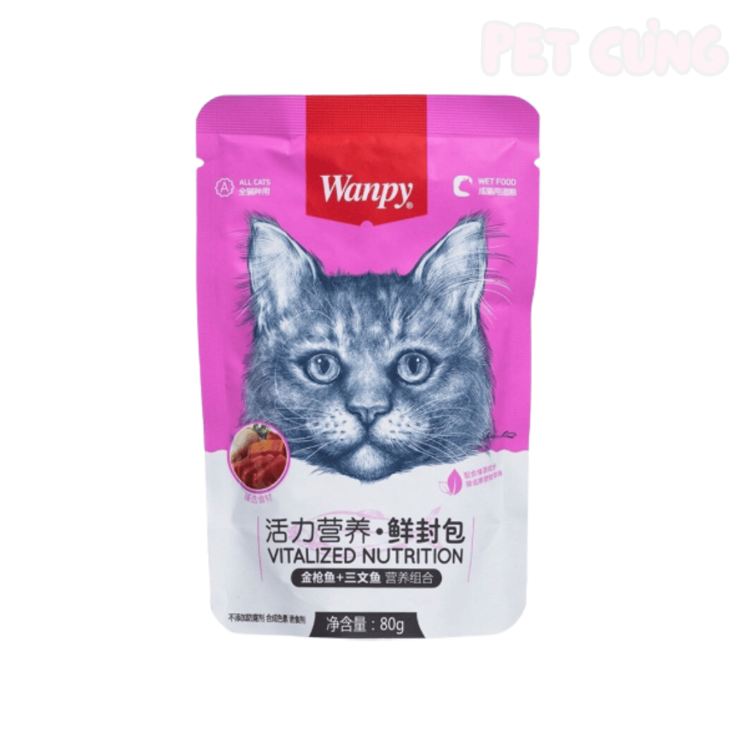 Pate Wanpy dành cho mèo - Pet Cưng