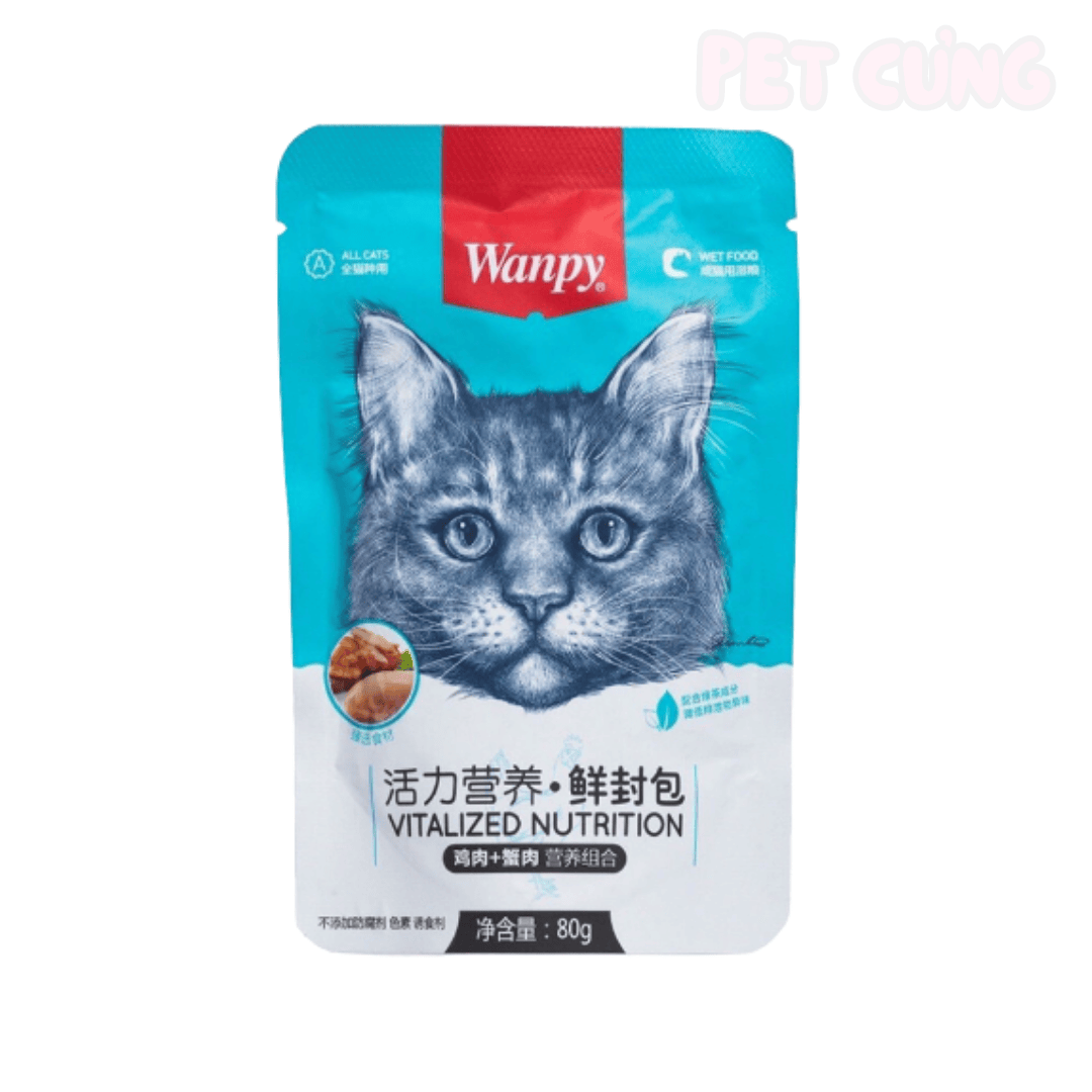Pate Wanpy dành cho mèo - Pet Cưng