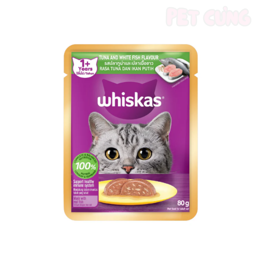 Pate Whiskas Adult dành cho mèo trưởng thành - Pet Cưng