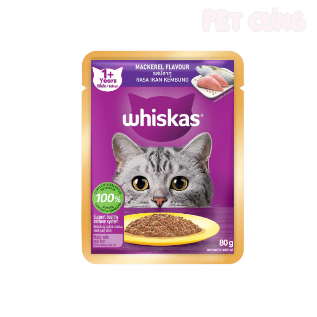 Pate Whiskas Adult dành cho mèo trưởng thành - Pet Cưng