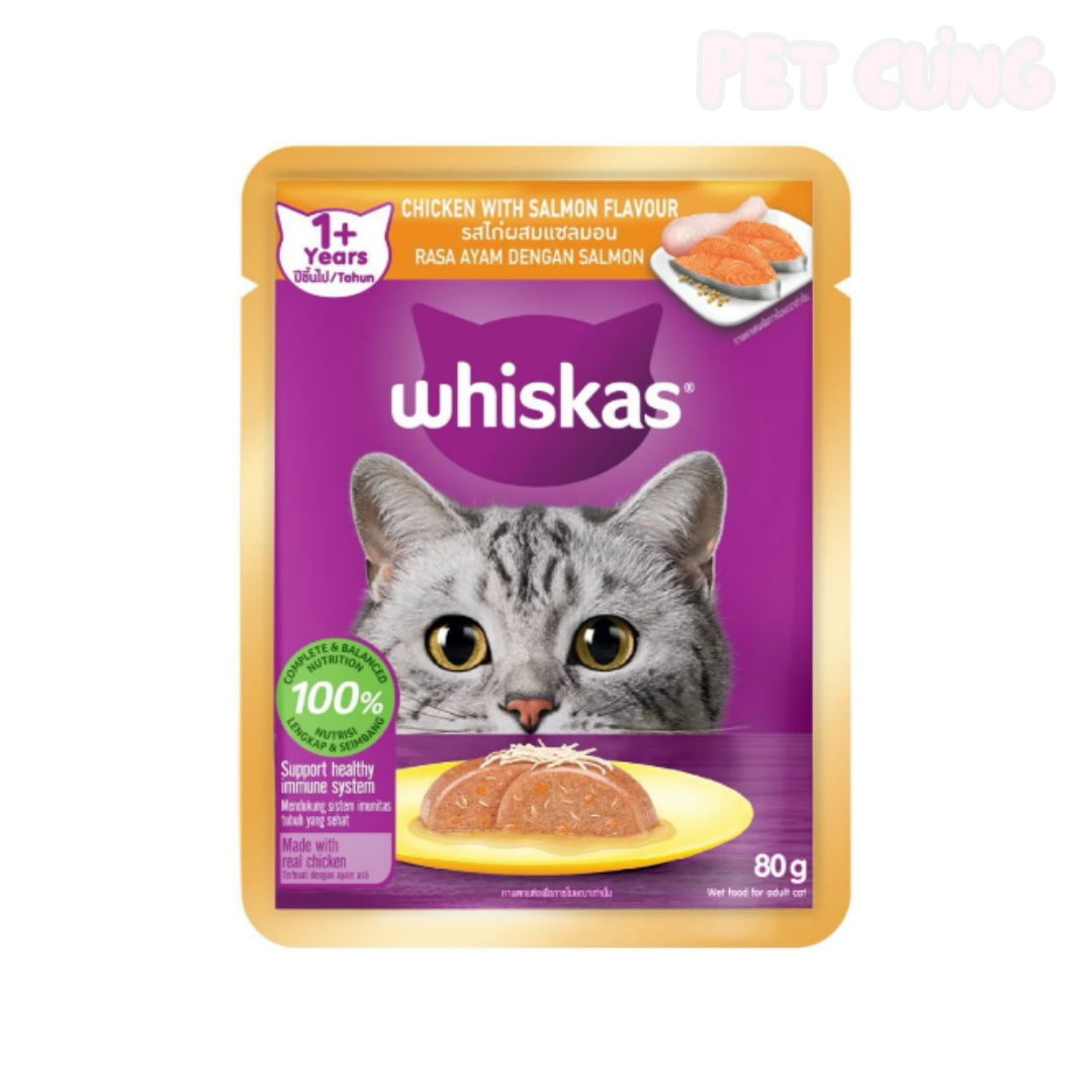 Pate Whiskas Adult dành cho mèo trưởng thành - Pet Cưng