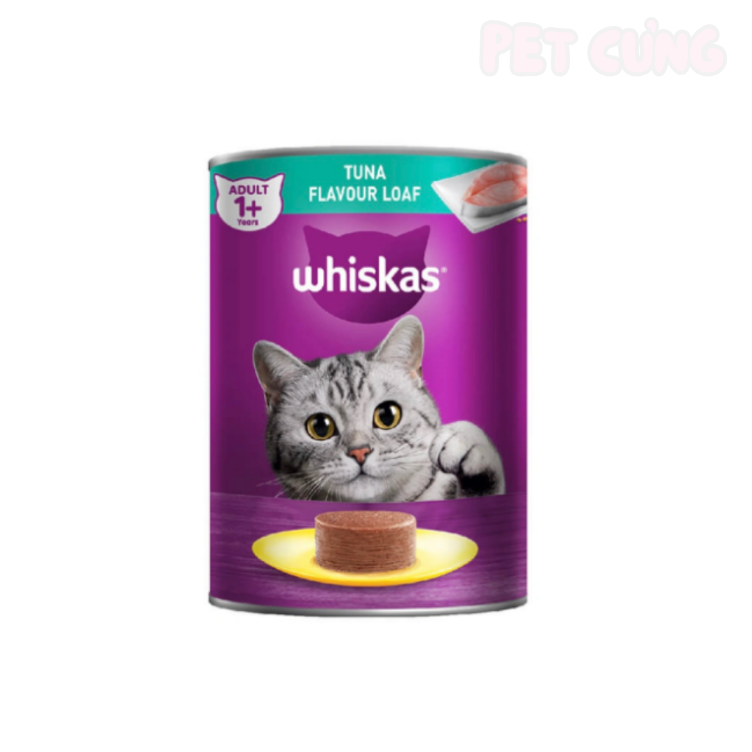 Pate Whiskas lon dành cho mèo - Pet Cưng