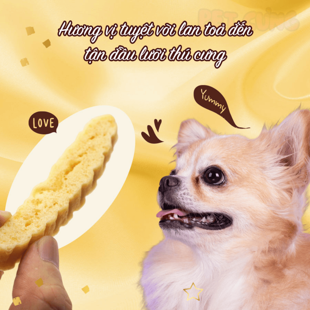 Thanh gà nướng mềm Doggyman SAYA cho chó thưởng ngon miệng 100g