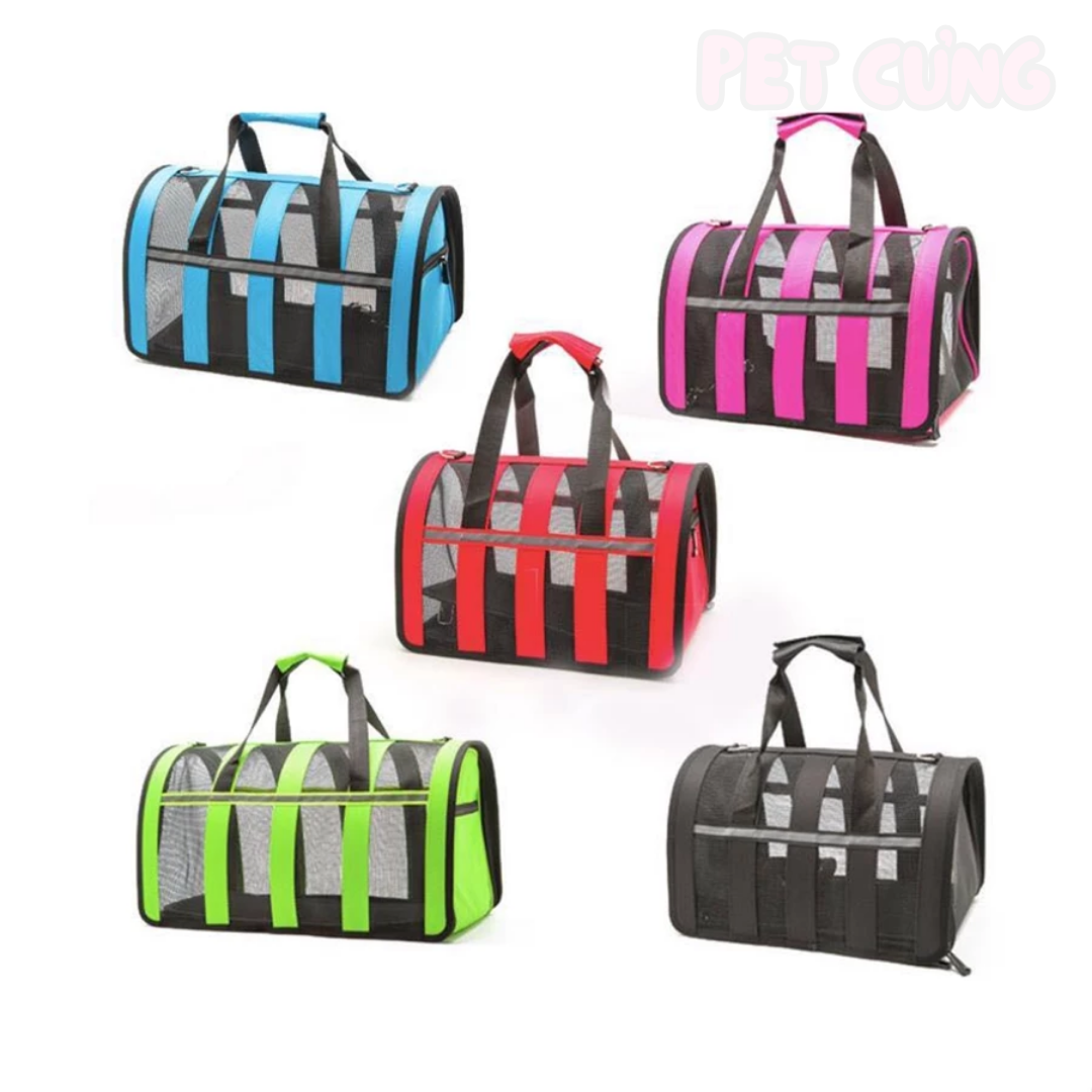 Túi vòm lưới chó mèo thoáng khí, gấp gọn - Pet Cưng