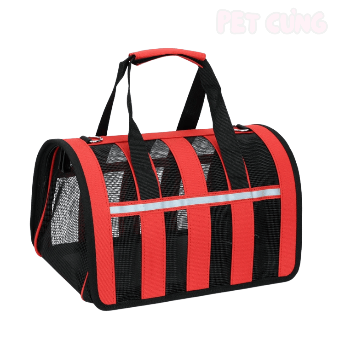 Túi vòm lưới chó mèo thoáng khí, gấp gọn - Pet Cưng