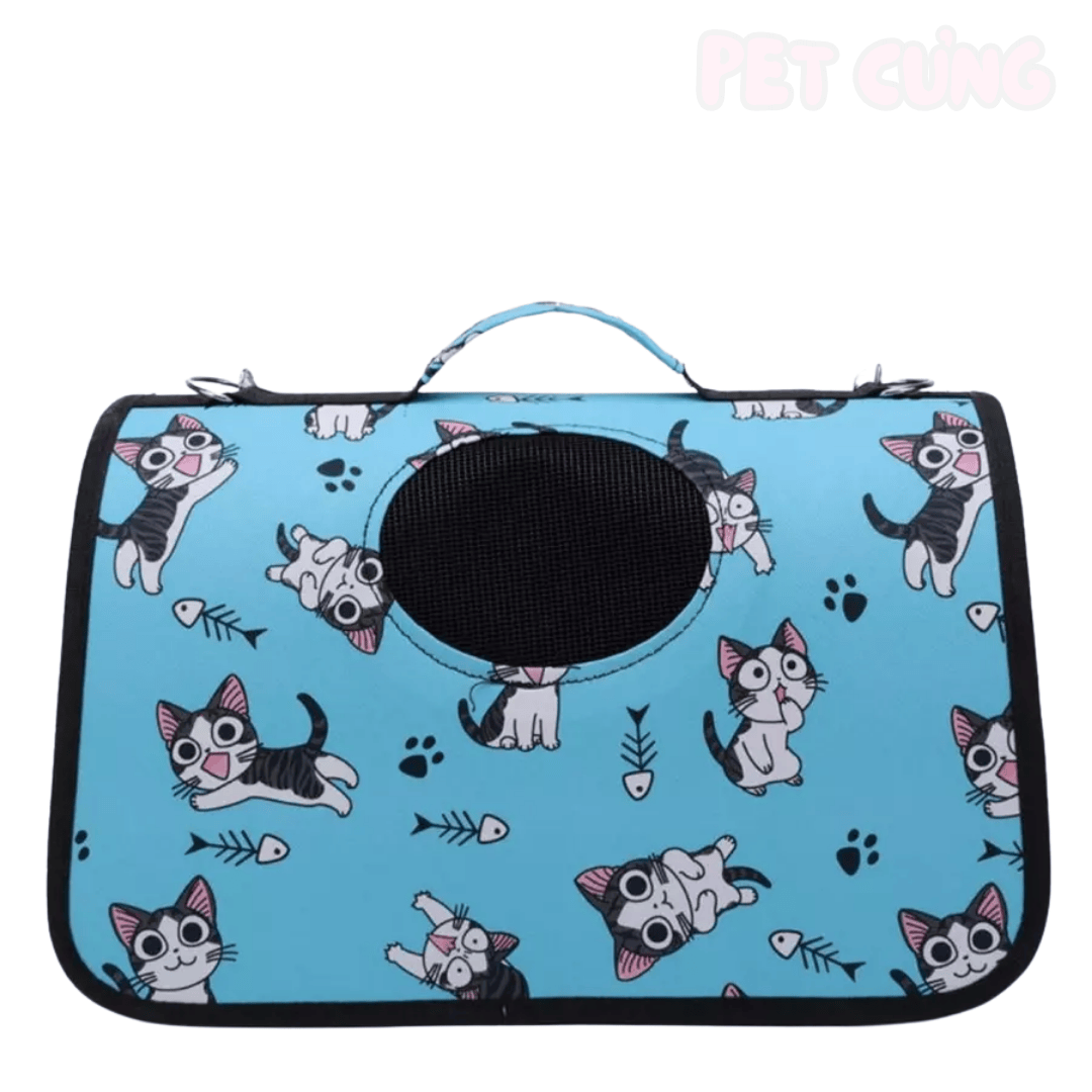Túi xách vòm cho chó mèo thông thoáng - Pet Cưng