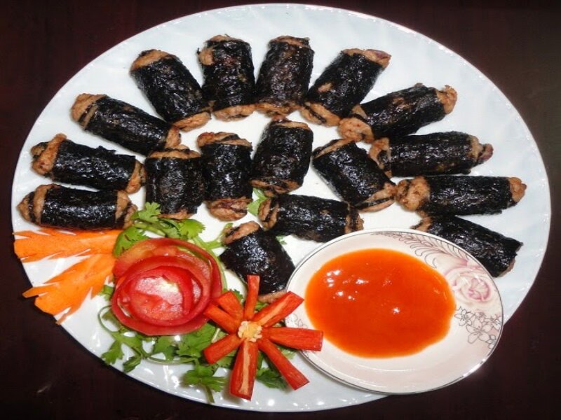 món ngon từ rong biển