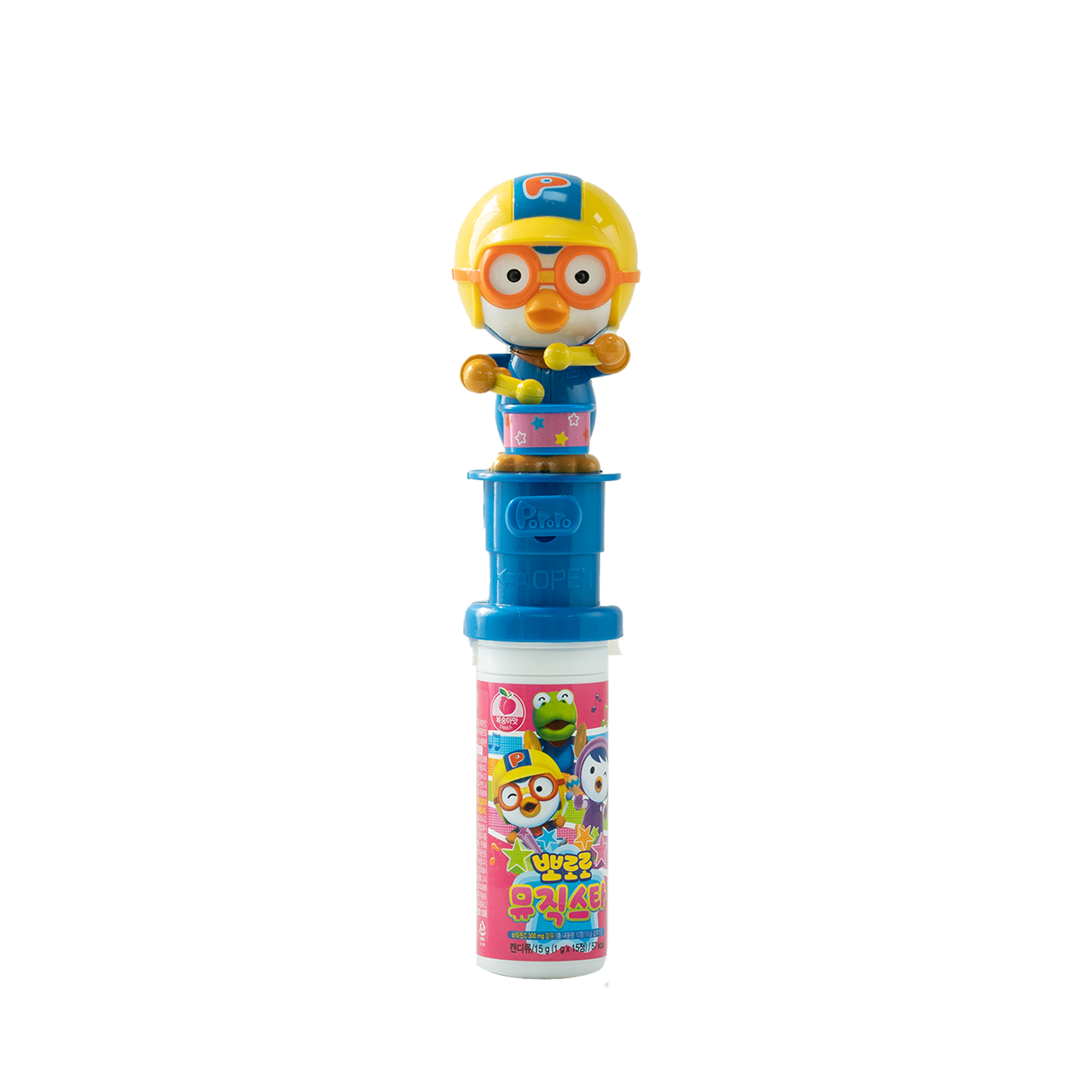 Kẹo Vitamin C Pororo Music Star 15g/ hộp ( 15 viên) | hình Pororo