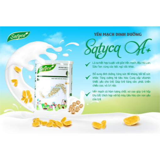 Sữa yến mạch dinh dưỡng Satyca A+
