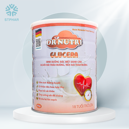Sữa bột cho người tiểu đường Dr Nutri Glucera 900g