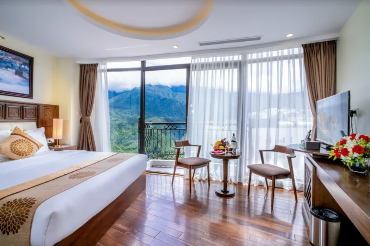 Sapa Relax Hotel &amp; Spa 3 sao đường Đông Lợi thị trấn Sapa