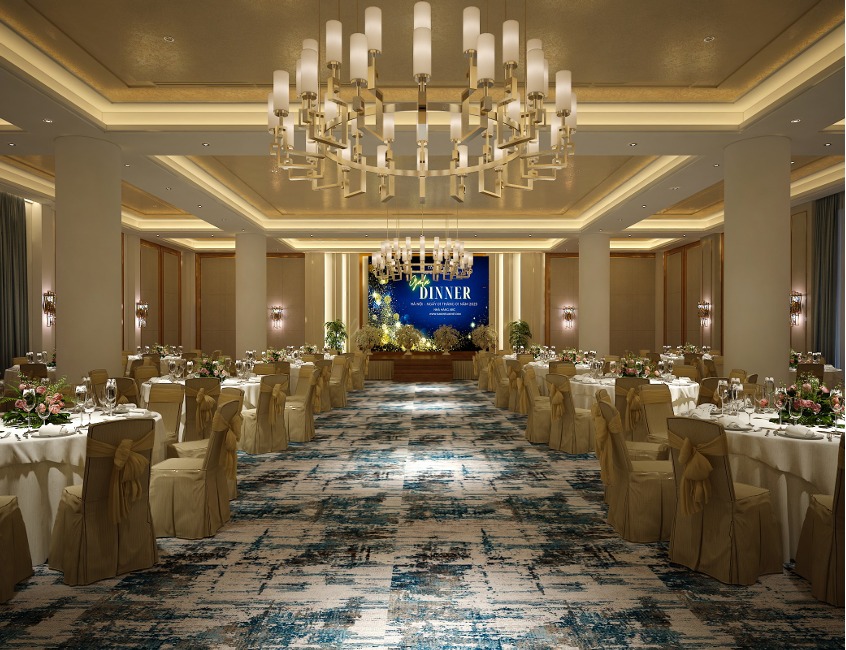 Dich vu an uong va Gala Dinner tai Hanvet Grand Hotel Xuan Thanh