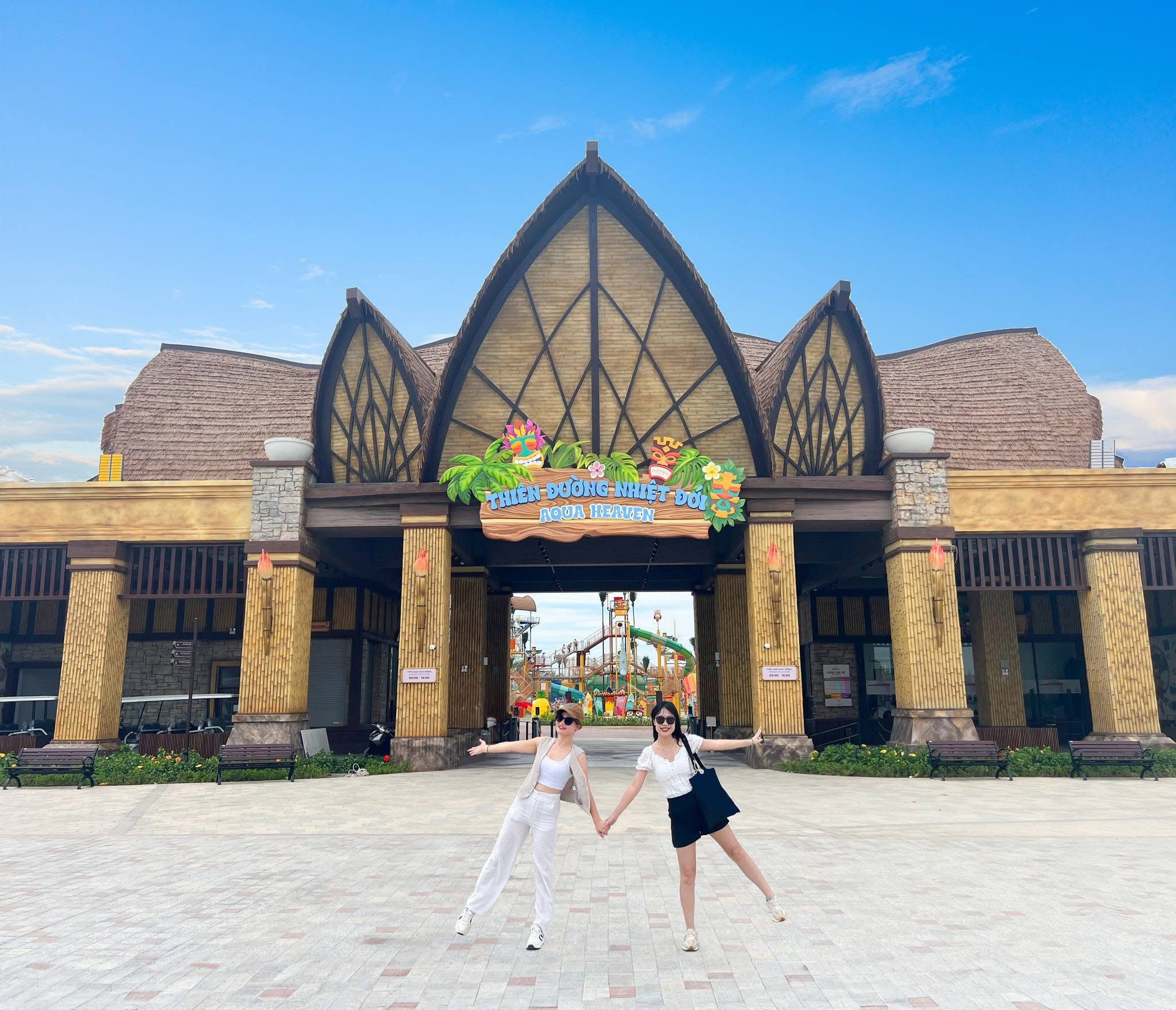 check in tại vinwonder cửa hội