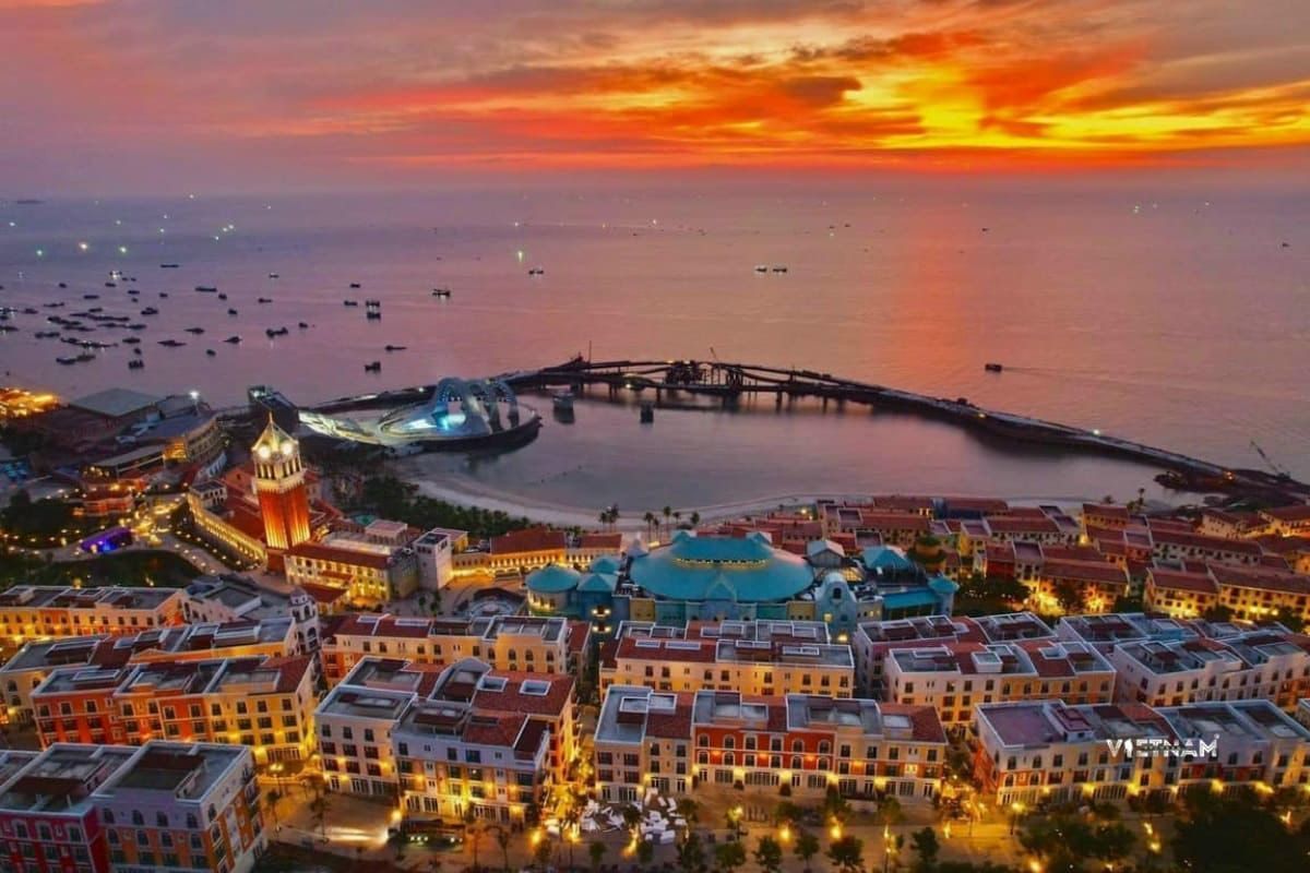 Check-in thành phố không ngủ Grand World Phú Quốc về đêm