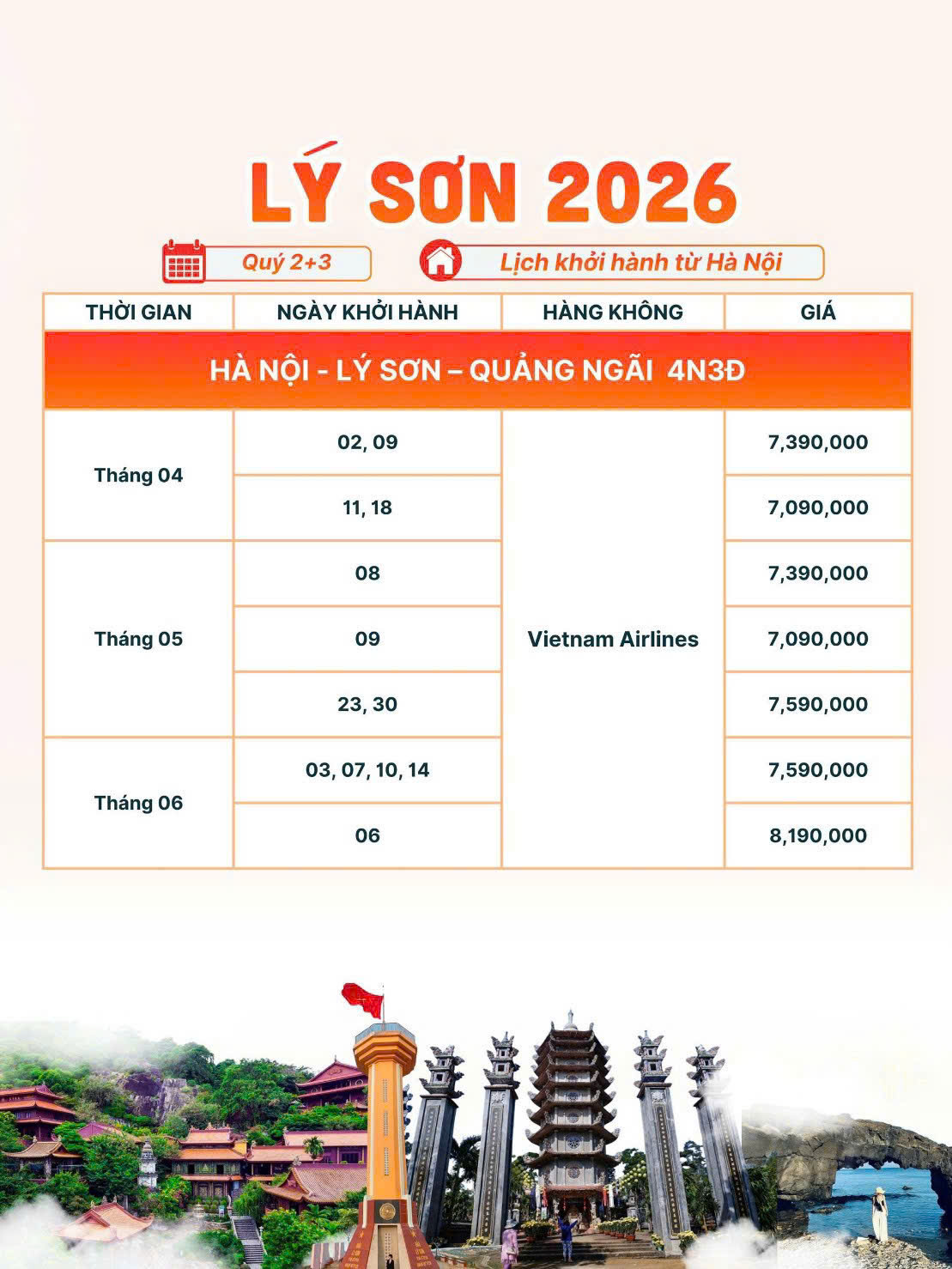 KINH NGHIỆM DU LỊCH LÝ SƠN 2026 -HÀNH TRÌNH KHÁM PHÁ "WAKANDA" GIỮA BIỂN ĐÔNG & BẢNG GIÁ TOUR TRỌN GÓI