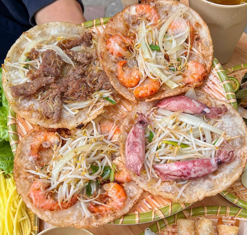 bánh xèo quy nhơn ngon nhất kinh nghiệm du lịch quy nhơn