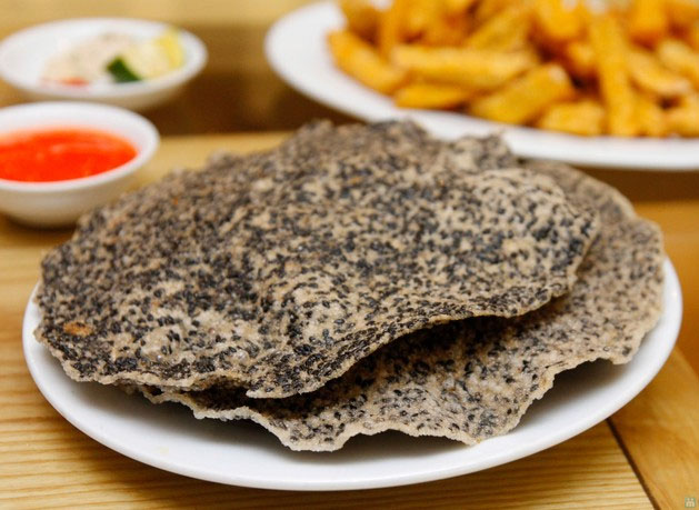 bánh đa vừng giòn hà tĩnh