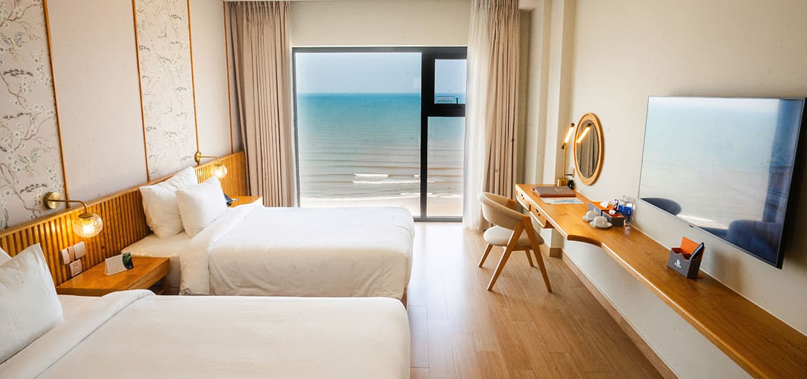 Noi that cao cap phong Executive Ocean View Seabird Hotel Ha Tinh.