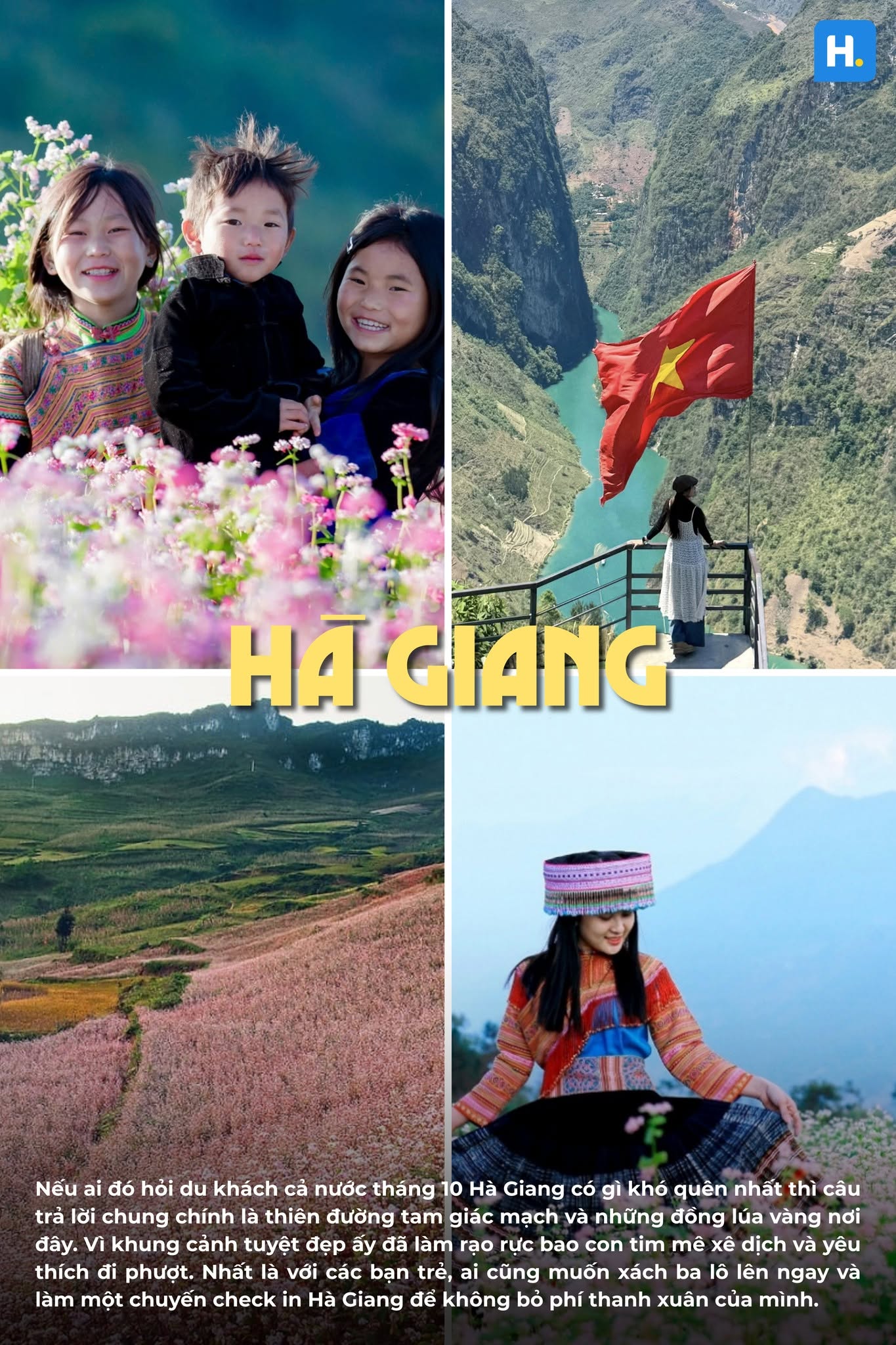 Tour Hà Giang 2 ngày 2 đêm Hello Trip Việt Nam.