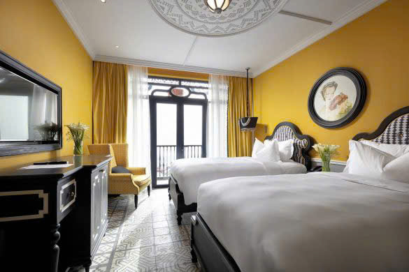 Voucher hotel de la coupole sapa hang phong deluxe hai giuong gia tot