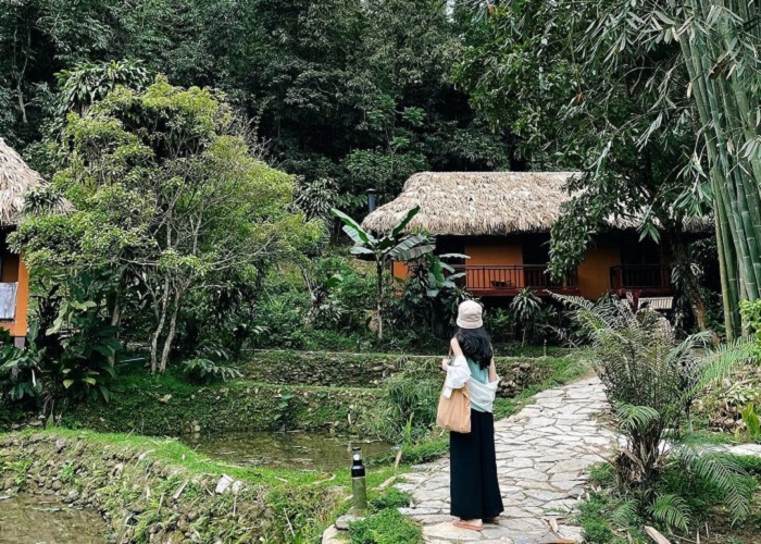 Resort 5 sao Hà Giang Ecolodge Pan Hou Village Hoàng Su Phì.