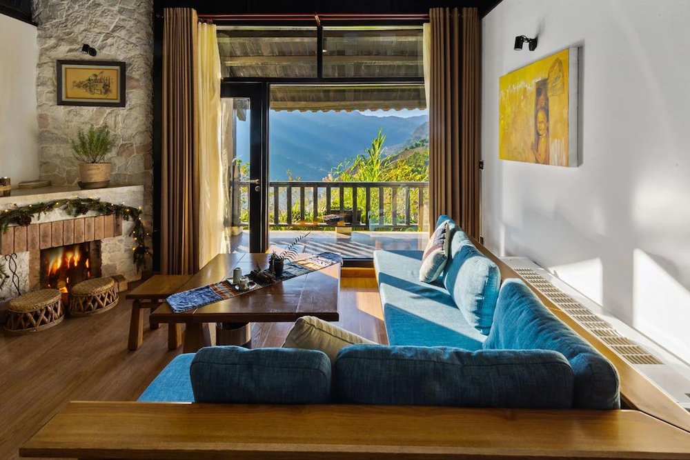 Khu nghỉ dưỡng Sapa Jade Hill Resort & Spa với view núi rừng thơ mộng.