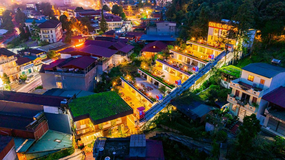 Khách sạn Sapa Village Hotel giá rẻ view ruộng bậc thang.