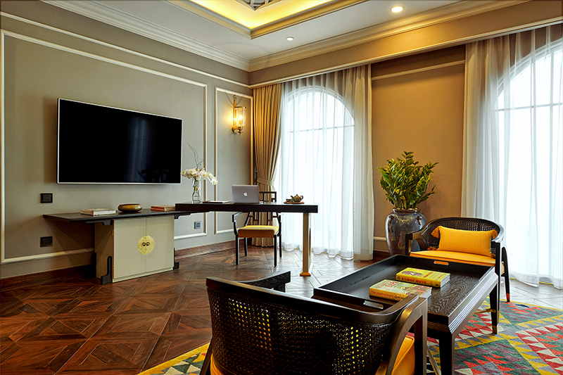 Hạng phòng Grand Suite Silk Path Grand Sapa view Fansipan