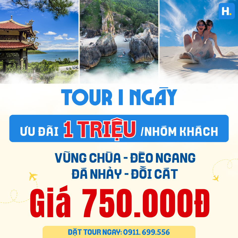 tour daily quảng bình 2026