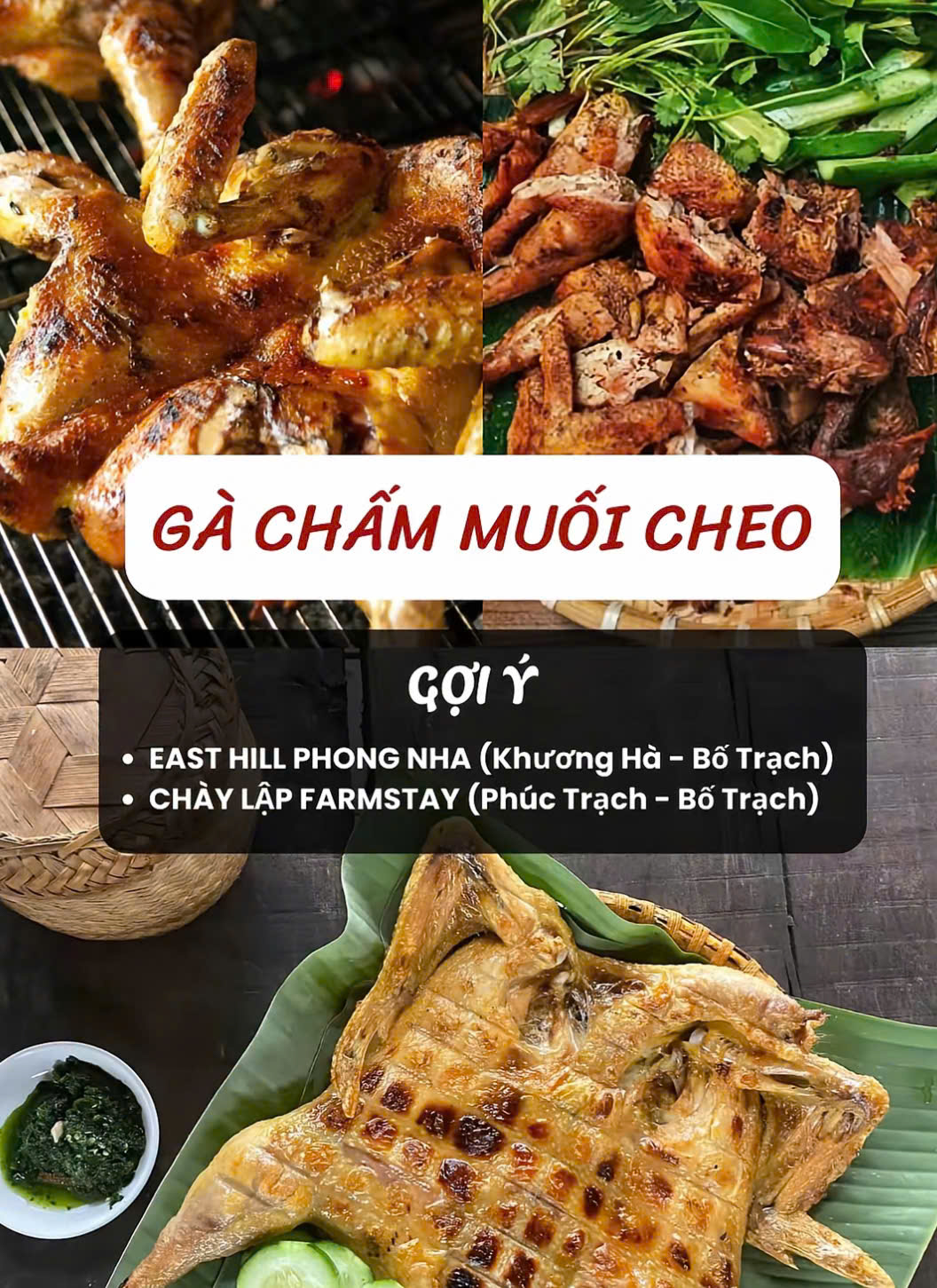 Gà Chấm Muối Cheo