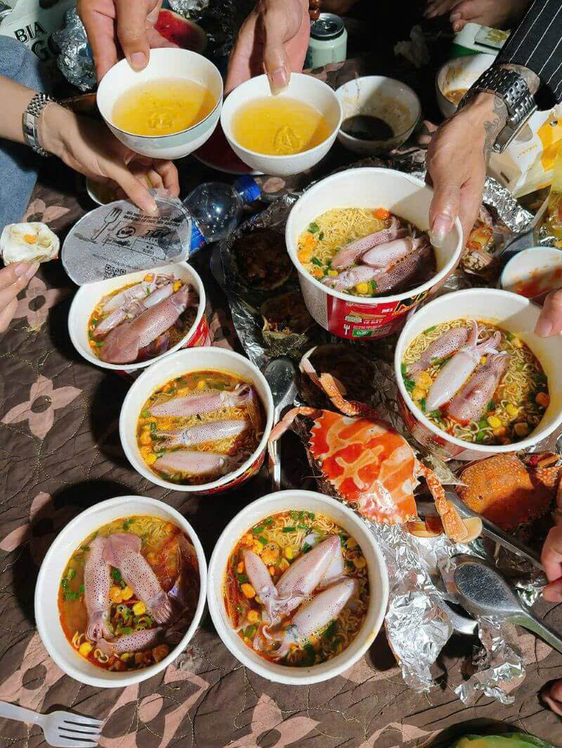 câu mực nhảy tại vũng áng kỳ anh