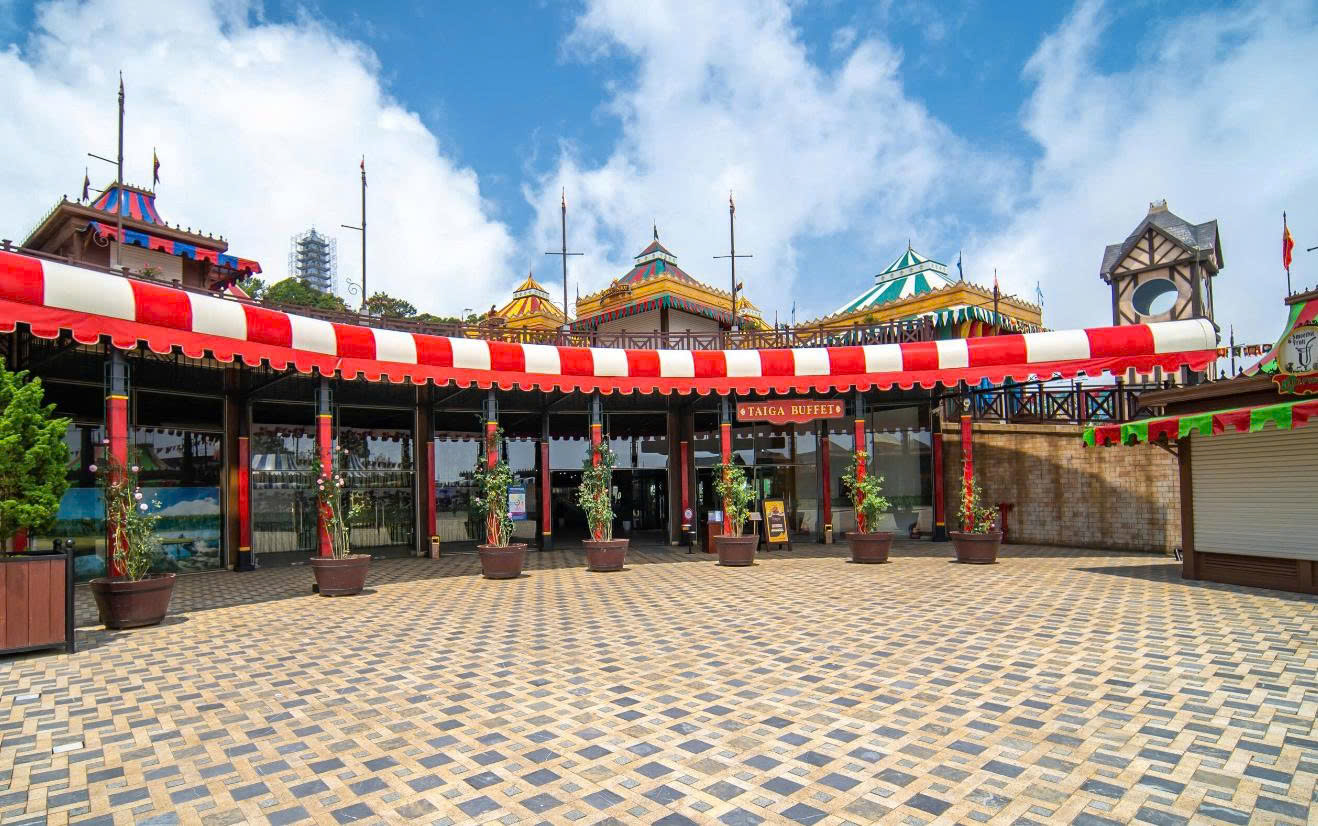 không gian nhà hang taiga buffet