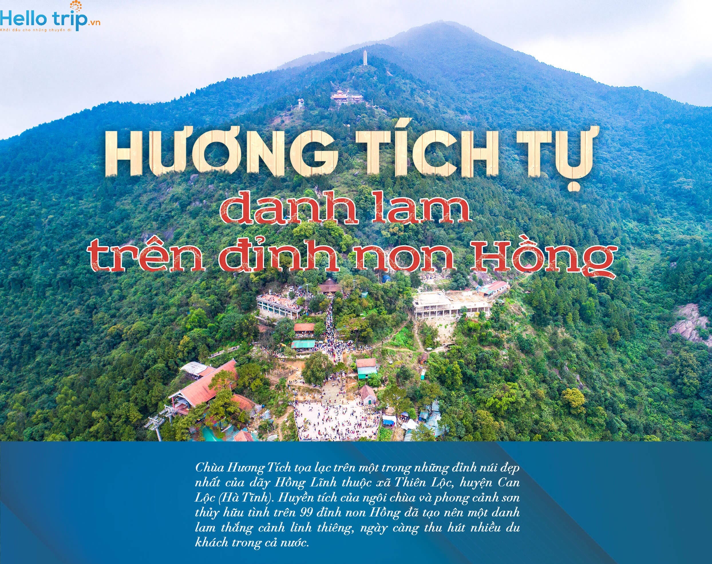 Tour chùa Hương Tích Hà Tĩnh - Khởi hành trong ngày | Hello Trip Việt Nam