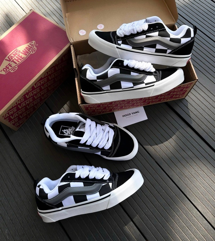 Giày Vans Vans Rose Gold Checkered Giày Vans Vans Old Skool