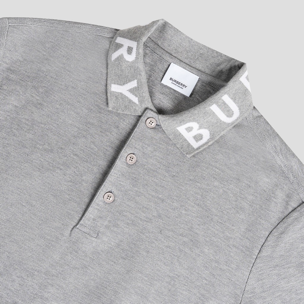 Burberry Logo Neck Detail Polo Shirt | HOGO YANG STORE