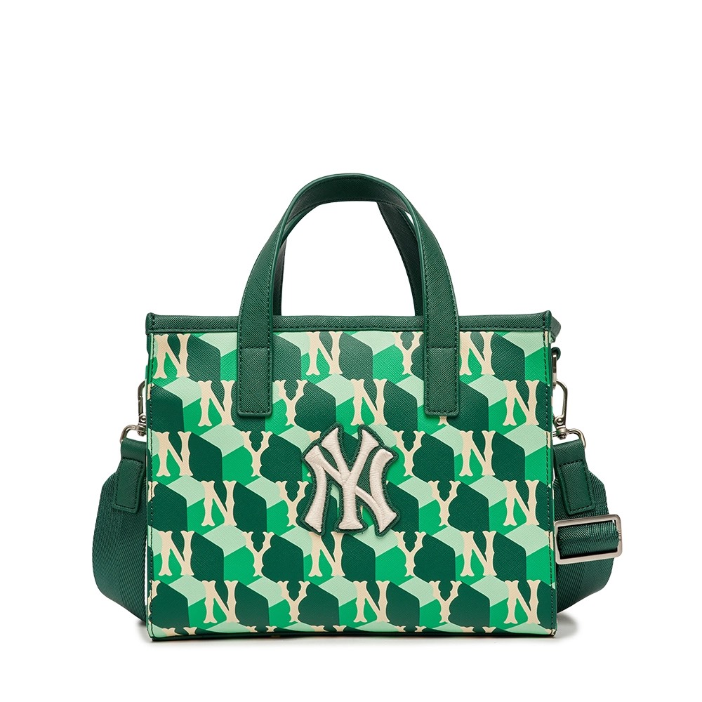 TÚI TOTE MLB MONOGRAM JACQUARD TOTE BAG NEW YORK YANKEES 3AORL031N50BKS   Sneaker Quần Áo Phụ Kiện Thời Trang chính hãng