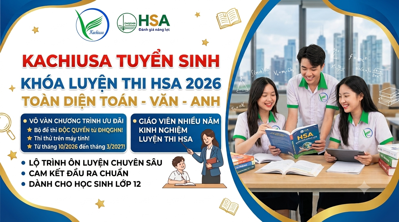 Kachiusa thông báo tuyển sinh
