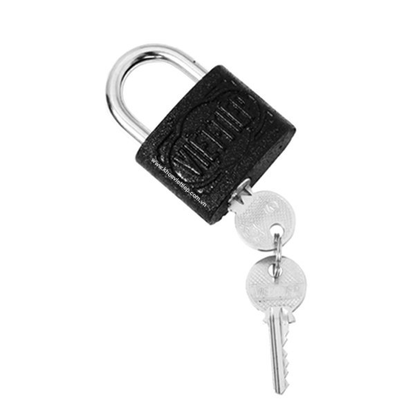 Ổ KHÓA VIỆT TIỆP ĐEN TRUNG (CÁI)