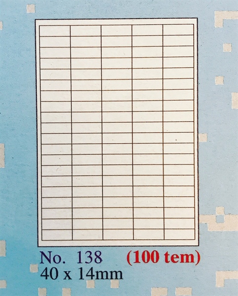 GIẤY DÁN TOMMY A4 138 (HỘP)