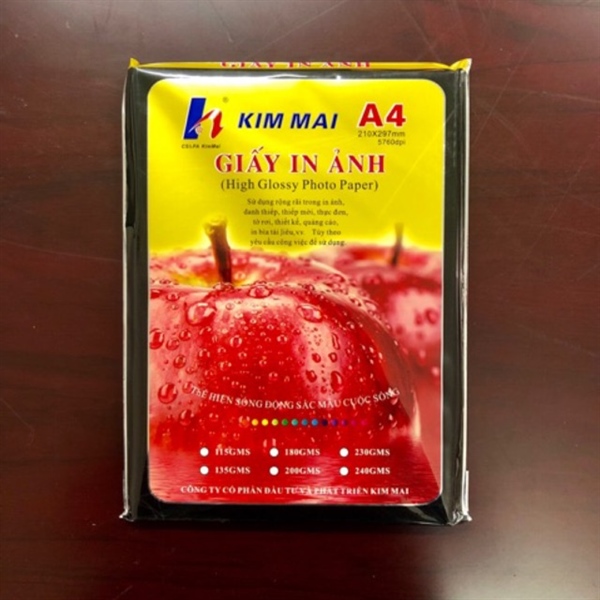 IN ẢNH 1 MẶT A4 ĐL115 - 100 TỜ (TẬP)