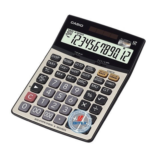 MÁY TÍNH CASIO DJ-220D PLUS (CÁI)