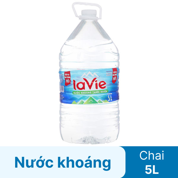 NƯỚC SUỐI LAVIE 5 LÍT (THÙNG)