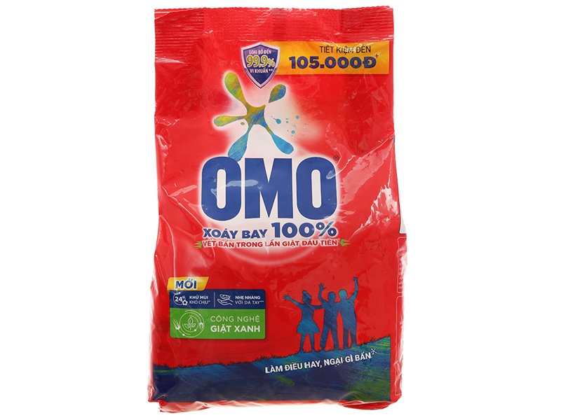 BỘT GIẶT OMO 4.3KG (GÓI)