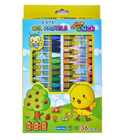 SÁP DẦU CON GÀ 36 MÀU (HỘP)