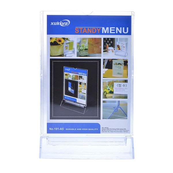 BẢNG MENU XUKIVA A5 (CÁI)