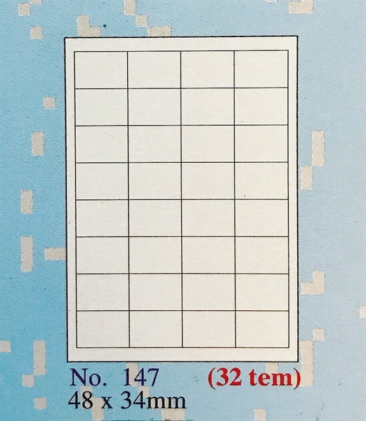 GIẤY DÁN TOMMY A4 147 (HỘP)