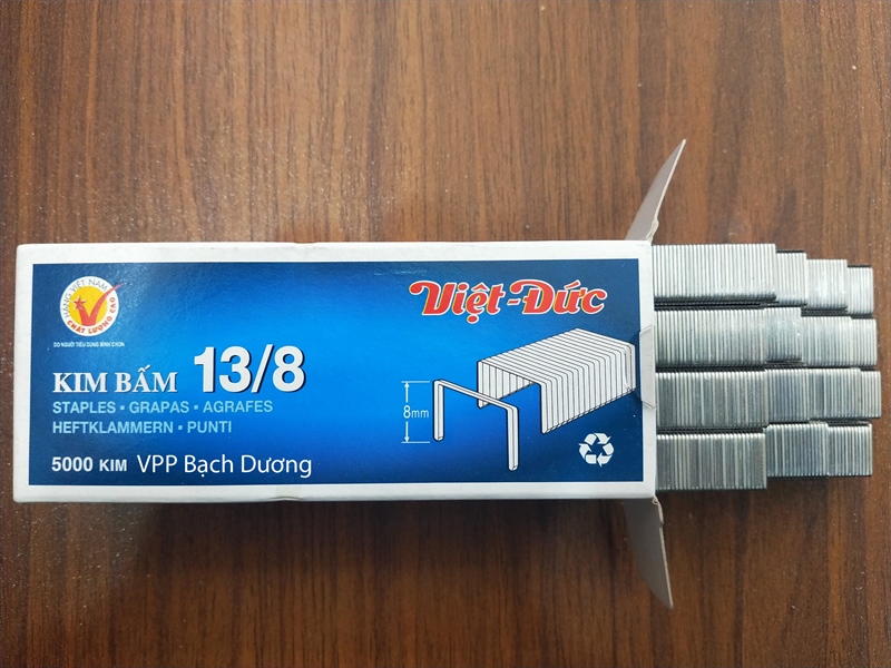 KIM BẤM GỖ VIỆT ĐỨC 13/8 (HỘP)