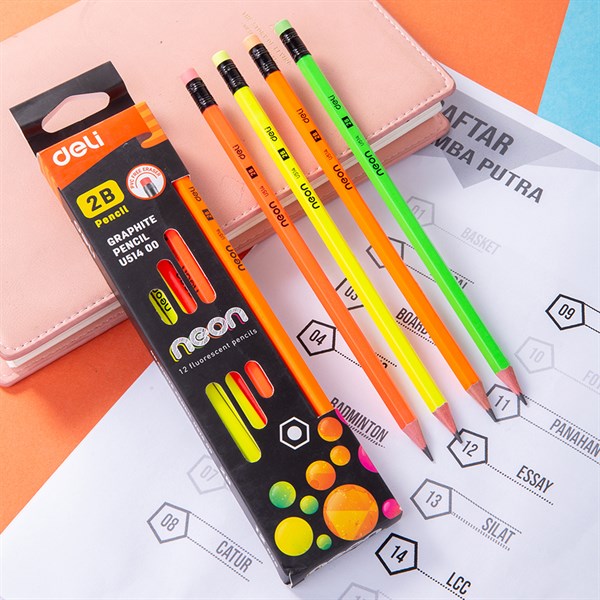 BÚT CHÌ DELI 2B THƯỜNG (CÂY)