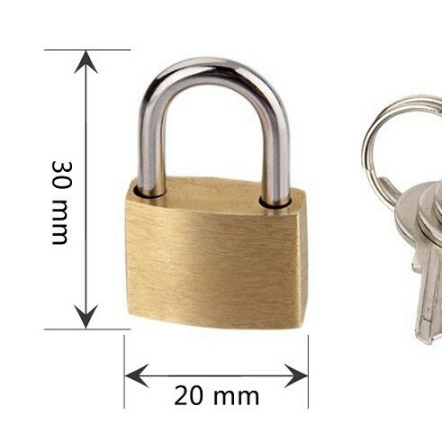 Ổ KHÓA NHỎ THÙNG TÔN (CÁI)